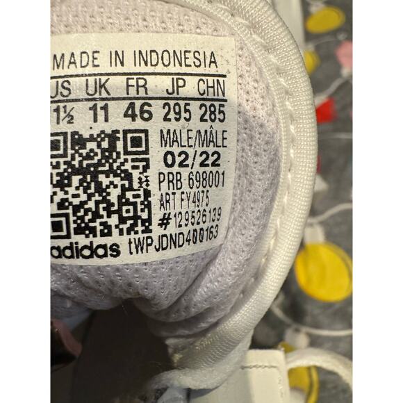 Adidas Originals Forum Mid Men\'s White Sneaker Size 11.5 NWOB main image 4